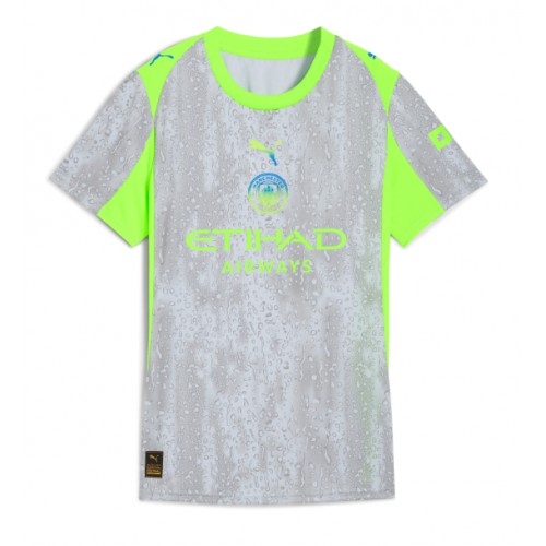 Lacne Ženy Futbalové dres Manchester City Rayan Ait-Nouri #21 2025-26 Krátky Rukáv - Tretina
